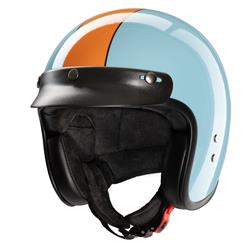 Helm REDBIKE RB 801 GASOLINE, hellblau/orange, Gr. L, 59-60 Jethelm