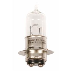 Birne 6V/25W/25W, Sockel: P15d für Art.-Nr. 57279000/14505000