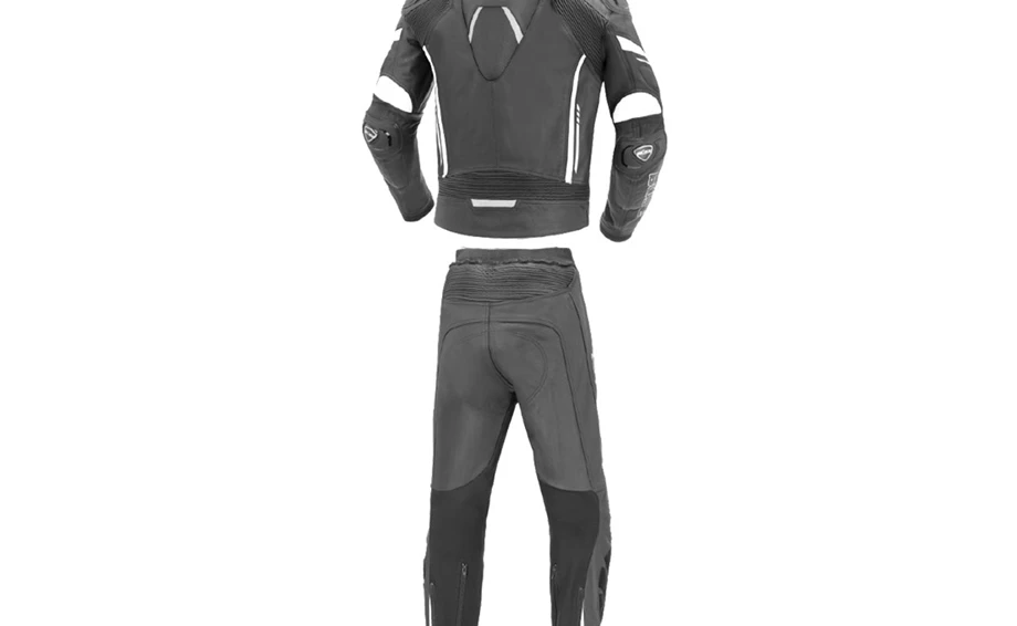 BÜSE Lederkombi Imola schwarz/ weiß 2-tlg. Bild 3: BÜSE Lederkombi Imola schwarz/ weiß 2-tlg.