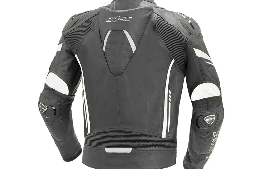 BÜSE Lederkombi Imola schwarz/ weiß 2-tlg. Bild 4: BÜSE Lederkombi Imola schwarz/ weiß 2-tlg.