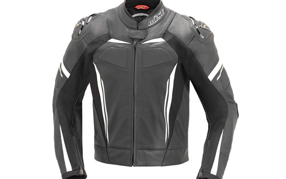 BÜSE Lederkombi Imola schwarz/ weiß 2-tlg. - Bild 2