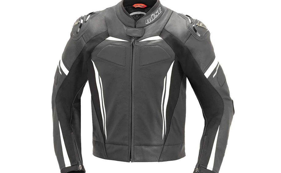 BÜSE Lederkombi Imola schwarz/ weiß 2-tlg. Bild 2: BÜSE Lederkombi Imola schwarz/ weiß 2-tlg.