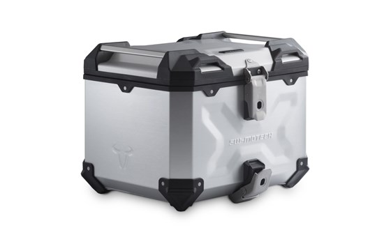 TRAX ADV Topcase-System. Silbern. Moto Guzzi Stelvio (23-). - Bild 1 TRAX ADV Topcase-System. Silbern. Moto Guzzi Stelvio (23-). - Bild 1