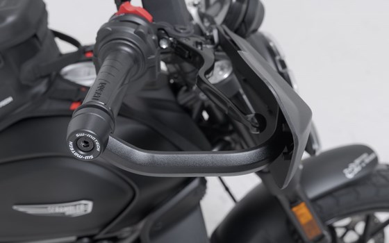 Sport Handprotektoren-Kit. Schwarz. Ducati Scrambler (14-). - Bild 5