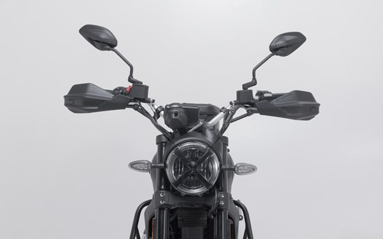 Adventure Handprotektoren-Kit. Schwarz. Ducati Scrambler (14-). - Bild 2