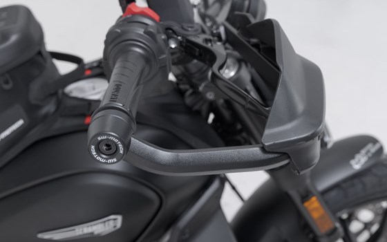 Adventure Handprotektoren-Kit. Schwarz. Ducati Scrambler (14-). - Bild 5