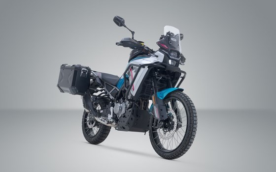 TRAX ADV Alukoffer-System. Schwarz. 45/37 l. CFMoto 450MT (23-). - Bild 2