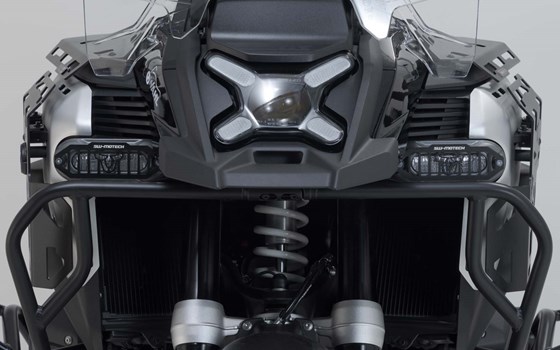 Schutz für Zusatzscheinwerfer. Schwarz. BMW R 1300 GS Adventure (24-). - Bild 1