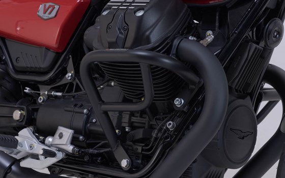 Sturzbügel. Schwarz. Moto Guzzi V7/V9-Modelle. - Bild 1