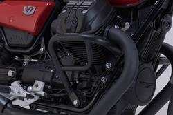 Sturzbügel. Schwarz. Moto Guzzi V7/V9-Modelle.