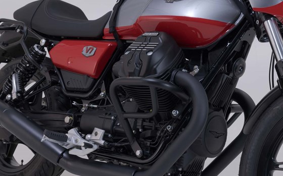 Sturzbügel. Schwarz. Moto Guzzi V7/V9-Modelle. - Bild 2