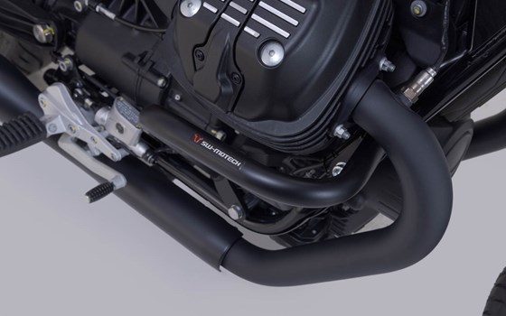 Sturzbügel. Schwarz. Moto Guzzi V7/V9-Modelle. - Bild 4