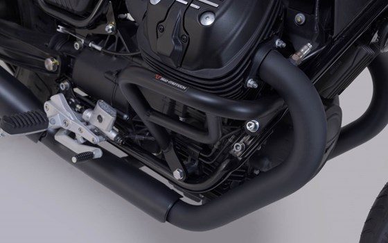 Sturzbügel. Schwarz. Moto Guzzi V7/V9-Modelle. - Bild 5