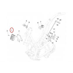 Spannungsregler PIAGGIO 58209R - 641711 für PIAGGIO Beverly 350ccm 4T 4V '11-/MP3 300/500ccm/X7 125/300ccm/X10 350/500ccm