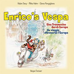 Buch "Enrico's Vespa" Vespa Kinderbuch