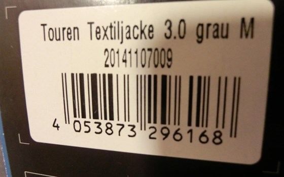 FLM Touren Textil-Motorrad-Kombi Größe M neu mit Etikett - Bild 11