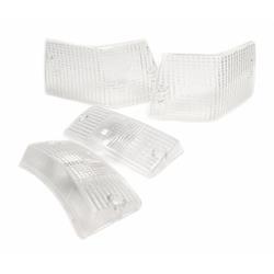 Blinkerglas Kit PIAGGIO vorne & hinten für Vespa PX80-200/PE/Lusso/T5/LML Star/Deluxe/Stella