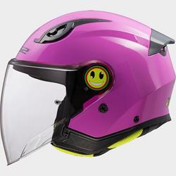 Kinderhelm LS2 Funny II, pink, Gr. L, 51-52cm Jethelm