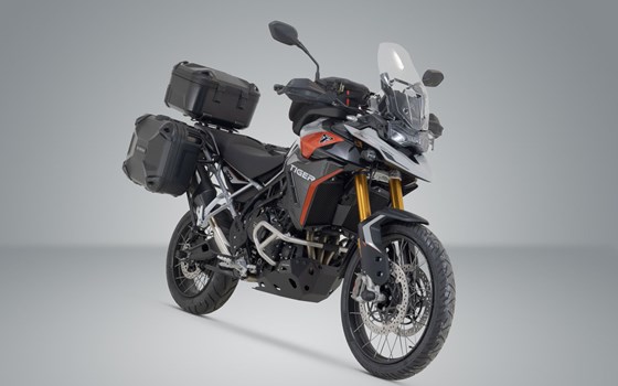 Adventure Set DUSC mit Topcase L. Schwarz. Triumph Tiger 900/GT/Rally/Pro (19-23). - Bild 2