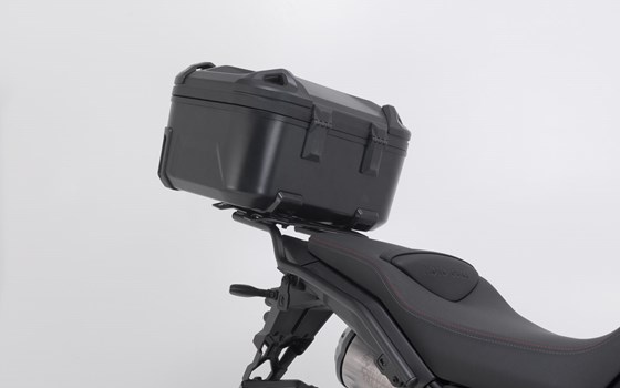 DUSC L Topcase-System. Schwarz. 41 l. Moto Guzzi V85 Strada (24-). - Bild 4