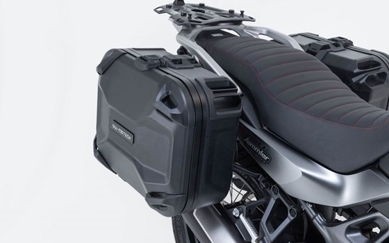 DUSC Hartschalenkoffer-System. Schwarz. 41/41 l. Honda XL750 Transalp (22-). - Bild 3