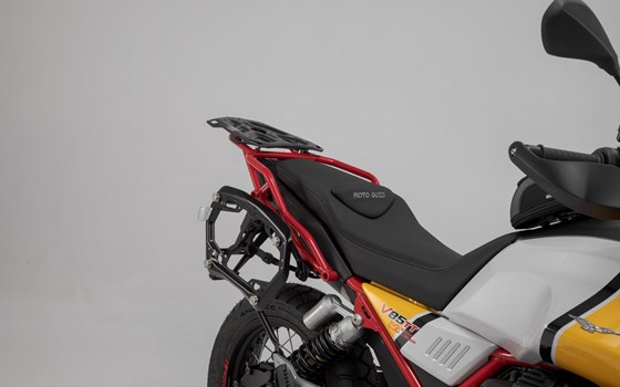 DUSC Hartschalenkoffer-System. Schwarz. 33/41 l. Moto Guzzi V85 TT (19-23). - Bild 2 DUSC Hartschalenkoffer-System. Schwarz. 33/41 l. Moto Guzzi V85 TT (19-23). - Bild 2