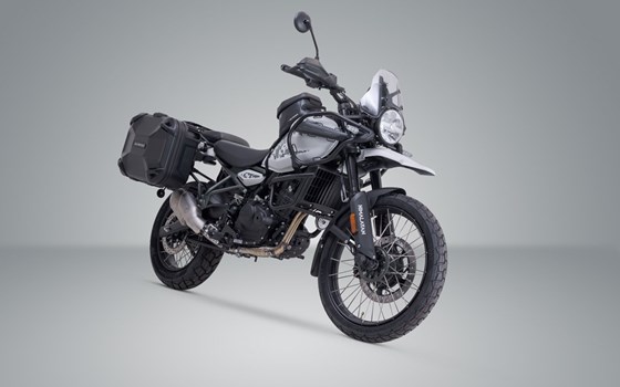 DUSC Hartschalenkoffer-System. Schwarz. 33/33 l. Royal Enf. Himalayan 450 (23-). - Bild 2