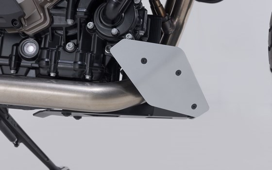 Bugspoiler. Schwarz/Silbern. Husqvarna Svartpilen 801 (24-). - Bild 5