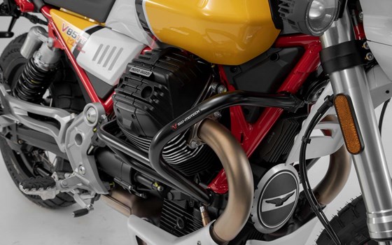 Sturzbügel. Schwarz. Moto Guzzi V85 TT/Travel/Strada (19-). - Bild 1
