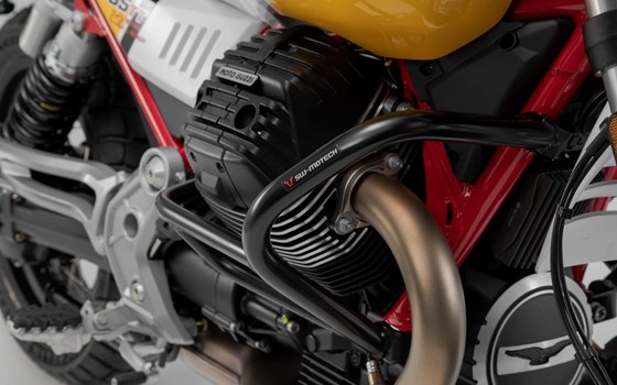 Sturzbügel. Schwarz. Moto Guzzi V85 TT/Travel/Strada (19-). - Bild 2