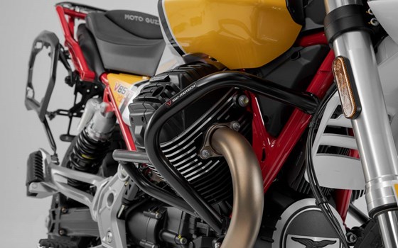 Sturzbügel. Schwarz. Moto Guzzi V85 TT/Travel/Strada (19-). - Bild 3