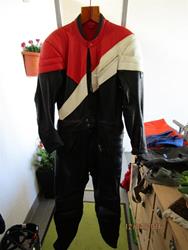 Dieter Braun Lederkombi+Regenjacke