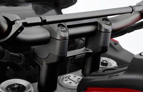 Lenkererhöhung ERGO Ducati Multistrada V4 - schwarz - 25mm