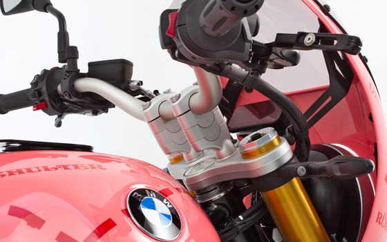 Lenkererhöhung ERGO R 12 (+R 12 nineT) - silber - 40mm - Bild 1