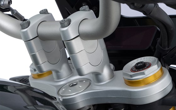 Lenkererhöhung ERGO R 12 (+R 12 nineT) - silber - 40mm - Bild 1