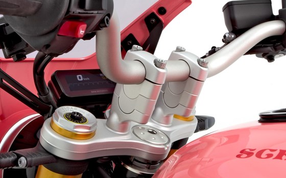 Lenkererhöhung ERGO R 12 (+R 12 nineT) - silber - 40mm - Bild 2