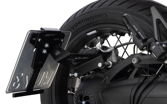 Kennzeichenträger LOW R12- schwarz - Bild 1