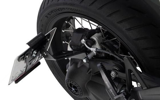 Kennzeichenträger LOW R12- schwarz - Bild 2