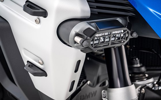 Scheinwerferschutzgitter für original LED Zusatzscheinwerfe - schwarz - Satz - Bild 1