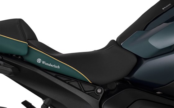 Fahrer Sitzbank AKTIVKOMFORT R 1300 GS - grün-gold - tief - Bild 1