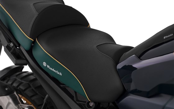 Fahrer Sitzbank AKTIVKOMFORT R 1300 GS - grün-gold - hoch - Bild 1