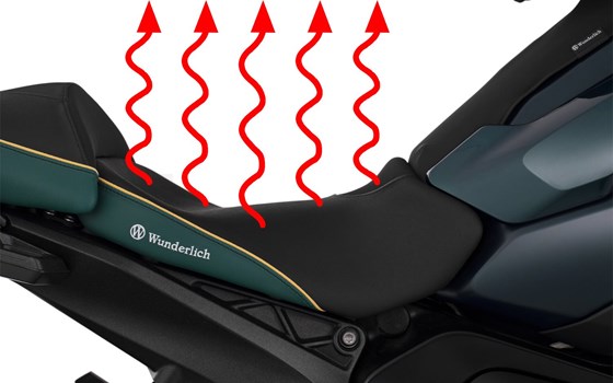 Fahrer Sitzbank AKTIVKOMFORT - mit Sitzheizung Smart Plug & - grün-gold - tief - Bild 1