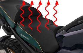 Fahrer Sitzbank AKTIVKOMFORT - mit Sitzheizung Smart Plug & - grün-gold - hoch