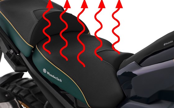 Fahrer Sitzbank AKTIVKOMFORT - mit Sitzheizung Smart Plug & - grün-gold - hoch - Bild 1