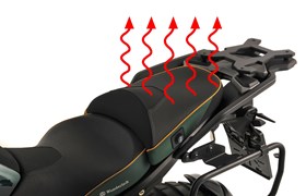 Beifahrer Sitzbank AKTIVKOMFORT mit Sitzheizung Smart Plug - grün-gold - Standard