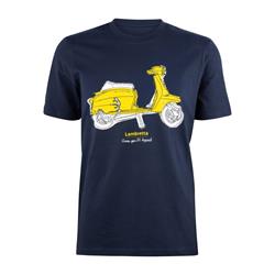 T-Shirt SIP LAMBRETTA gives you SX appeal Größe: M für Männer