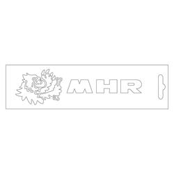 Aufkleber MALOSSI mit Motiv "MHR Malossi"