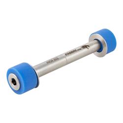 Silentgummi Kit Motorgehäuse Quattrini, links & rechts & hinten, blau, FABBRI racing für Vespa 90 2°-125/PV/ET3/PK80-125 S/PK125/ETS/N/XL2