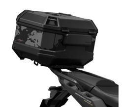 Top Case Kunststoff 58L mit Design-Sticker	