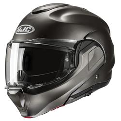 Helm HJC F100, Titanium matt, Gr. S, 55-56cm Modularhelm